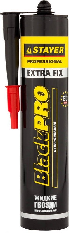 Клей STAYER "Professional" монтажный суперсильный 41323