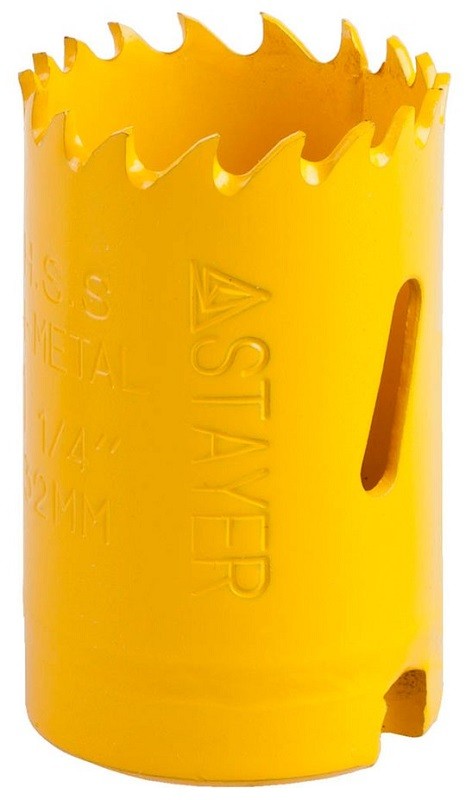 Коронка STAYER "PROFESSIONAL" Би-металлическая, универсальная, d=32мм 29547-032