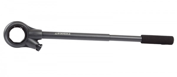 Трещотка STAYER "PROFESSIONAL" с удлинителем к клуппам 1/4" - 1 1/4" 28265-1/4-5/4