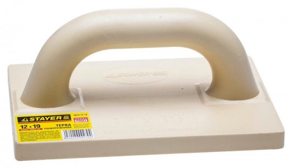 Терка STAYER "PROFI" полиуретановая, 120x190мм 0812-12-19