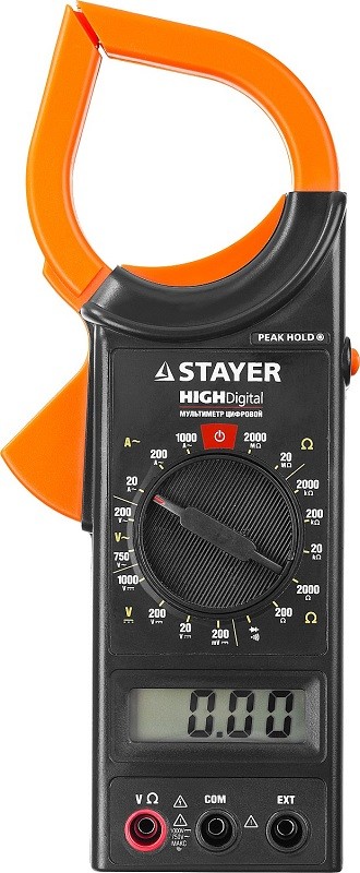 Токоизмерительные клещи HighDigital STAYER "EXPERT" 59820