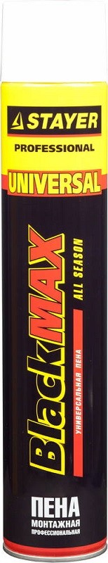 Пена STAYER "Professional" монтажная, адаптерная, всесезонная 41133
