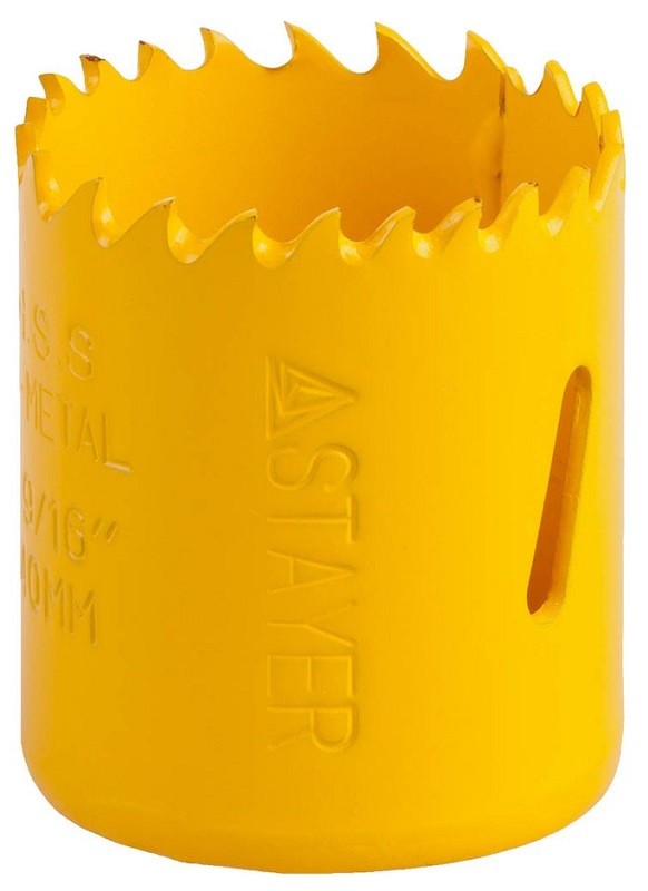 Коронка STAYER "PROFESSIONAL" Би-металлическая, универсальная, d=40мм 29547-040