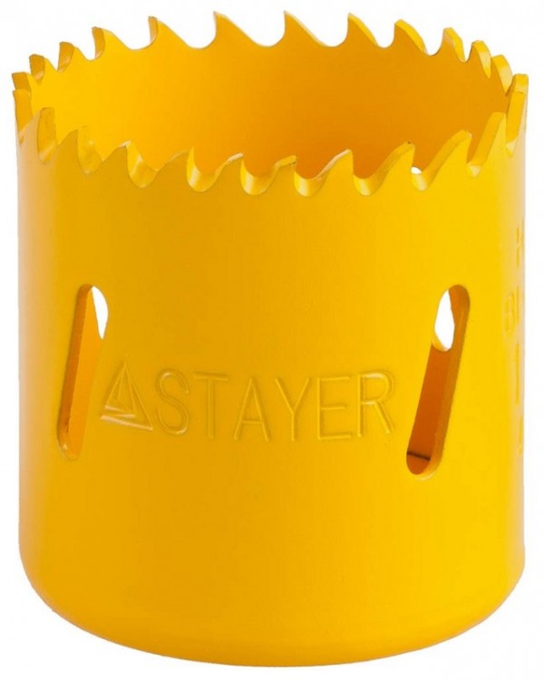 Коронка STAYER "PROFESSIONAL" Би-металлическая, универсальная, d=44мм 29547-044