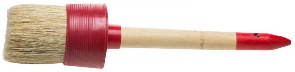 Кисть круглая STAYER "MASTER", светлая натурал. щетина, пластм. корпус, деревян. ручка, №22 x70мм 0141-70