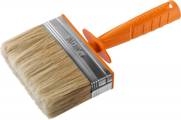 Макловица STAYER МИНИ "PROFI", натуральная светлая щетина, пластмассовый корпус, 30х120мм 0182-12