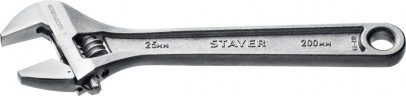 Ключ разводной STAYER "MAX-Force", 200 / 25 мм, 2725-20_z01