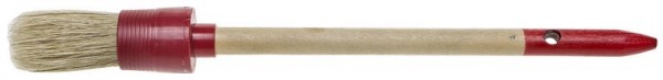 Кисть круглая STAYER "MASTER", светлая натурал. щетина, пластм. корпус, деревян. ручка, №4 x 25мм 0141-25