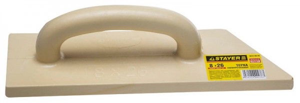 Терка STAYER "PROFI" полиуретановая, 80x260мм 0812-08-26