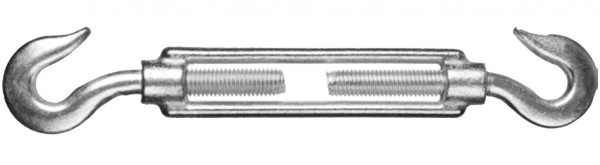 Талреп STAYER крюк-крюк M8 30525-08
