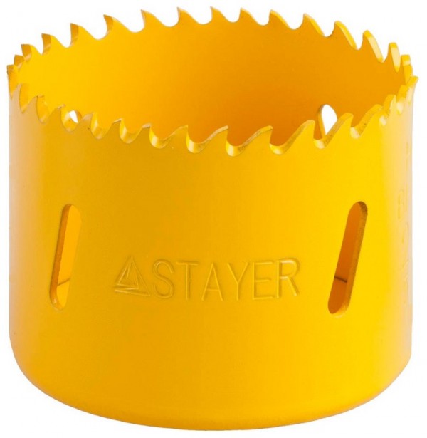 Коронка STAYER "PROFESSIONAL" Би-металлическая, универсальная, d=57мм 29547-057