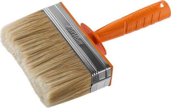 Макловица STAYER МИНИ "PROFI", натуральная светлая щетина, пластмассовый корпус, 40х140мм 0182-14