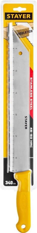 Нож STAYER для листовых изоляционных материалов, 340 мм, 09592