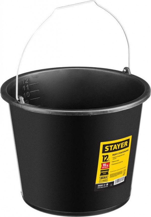 Ведро малярное, круглое, 12л STAYER 06083-12_z01