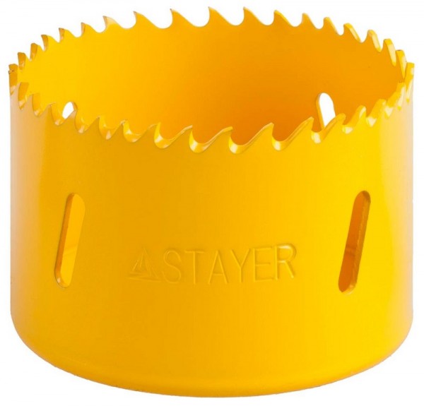 Коронка STAYER "PROFESSIONAL" Би-металлическая, универсальная, d=64мм 29547-064